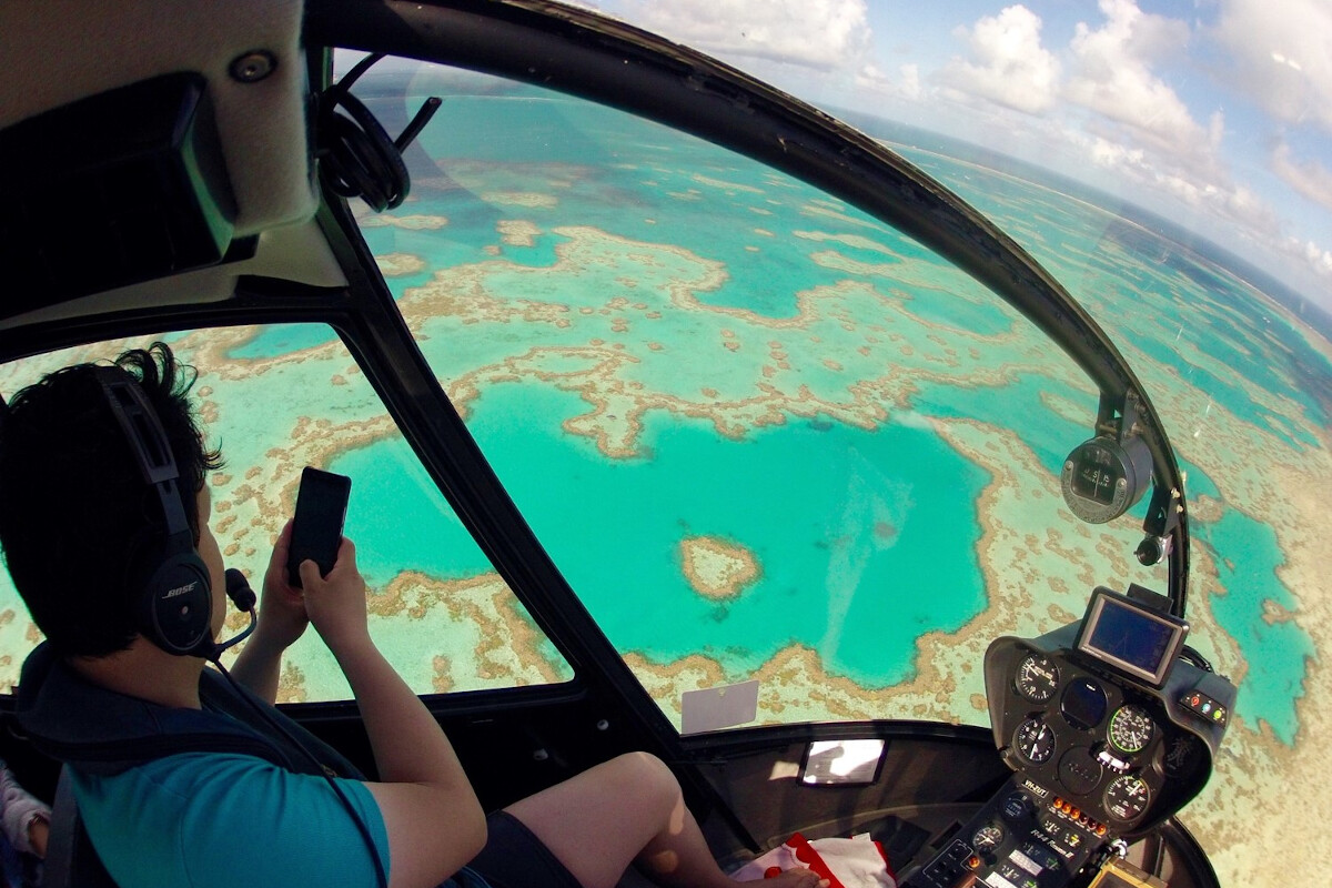 GSL Aviation Great Barrier Reef Helicopter Scenic Flight